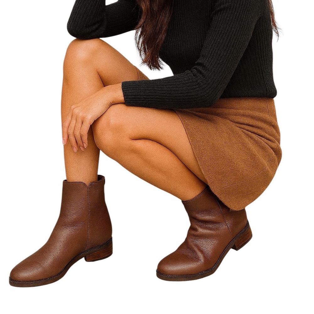 Cole Haan Brown Ankle Boots